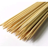 1000 Espetinhos Bambu 25cm Churrasco Crepe Atacado