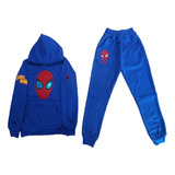 Conjunto Pants Niño Spiderman Super Héroe Hombre Araña