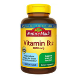 Nature Made Vitamina B12 1000 Mcg - Metabolismo Energía - Sin Sabor