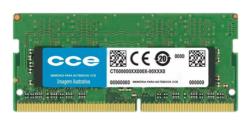 Memória 4gb Ddr3l Notebook Cce All In One Solo A45