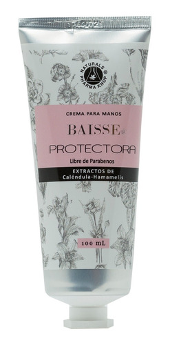 Crema De Manos Baisse Protectora 100 Ml Baisse