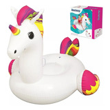 Unicornio Inflable Flotador Gigante 2,24mts Pileta Bestway