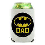 Batman Bat Dad Shield Logo Can Cooler Bolsa De Bebida Hugger
