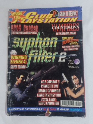 Revista Club Playstion 15 Suphon Filter 2 Winning Eleven 4