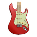 Guitarra Tagima T635 Classic Strato Fiesta Red Regulada!!!