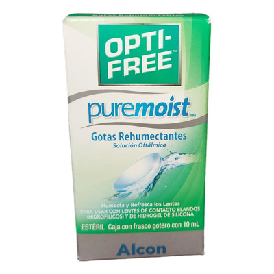 Optifree Liquido Gotas Rehumectantes P Lentes D Contacto Bla | Envío gratis