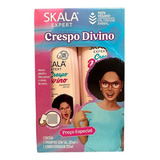 Kit Shampoo Y Acondicionador Crespo Divino Skala Expert