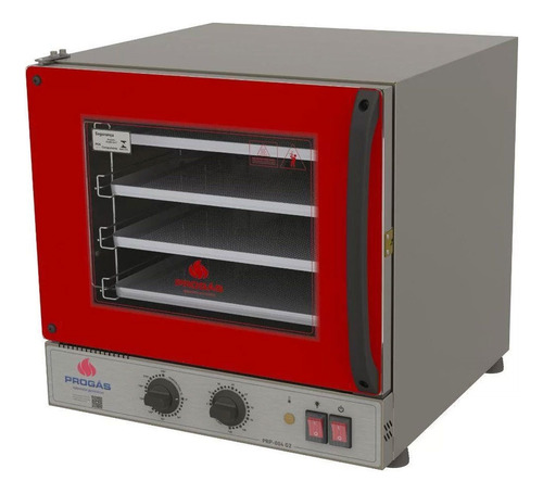 Forno Turbo Elétrico Fast Oven Vermelho Prp004 Progás