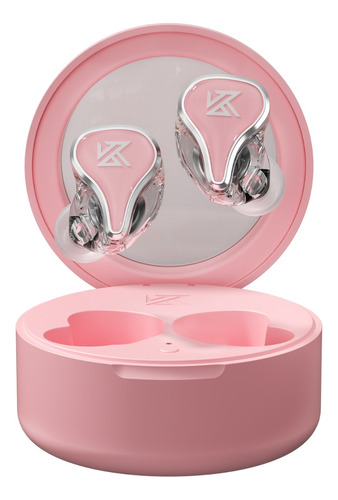 Auriculares Bluetooth Kz Sk10 Para Niñas, Color Rosa, Aptx G