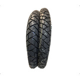 Juego Cubierta 110/90-17 + 90/90-19 Honda Xr 125 150 Zr 150