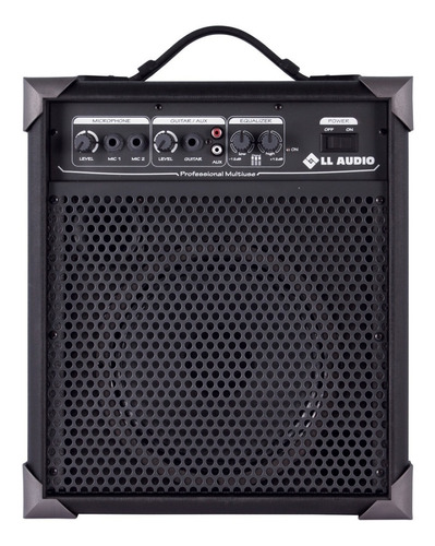 Caixa De Som Amplificada  Multi Uso *microfone Guitarra Lx60