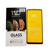 Micas De Cristal Templado 9d Motorola Moto G8 Negro