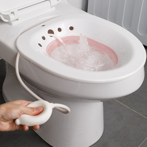 Lavabo Para Baño Con Asiento E Higiene Íntima Q