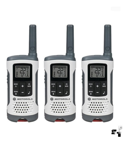 Trio De Handies Motorola T260 40 Km 22 Can Con Envío Fact Ab