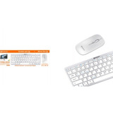 Kit Teclado + Mouse Bluetooth Compativel Ios Android Windows