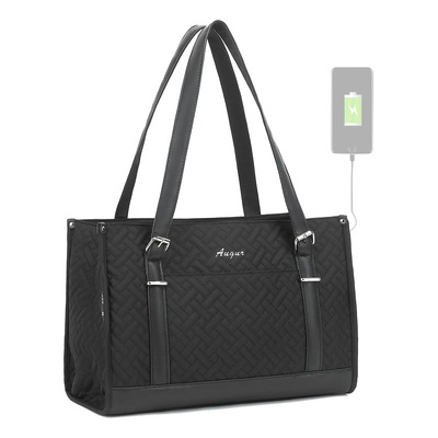 Bolsa Maletin Mujer Para Laptop 15.6 Pulgadas Gran Capacidad