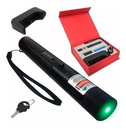 Caneta Laser Pointer Ultra Forte Verde 50km De Alcance Green