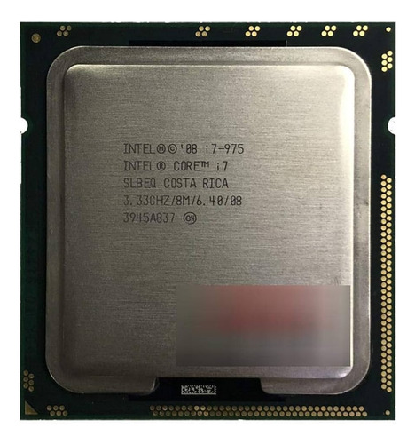 Procesador Intel Core I7 975 4 Núcleos/8 Hilos/3,60/lga1366