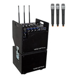 Vocopro Mobileman 2 Pa Con Batería Sistema Con Subwoofer