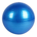 Balón Pilates Yoga Pelota 65cm Fitnes Ejercicio Color Azul