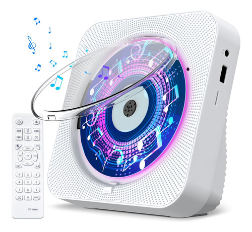 Reproductores De Cd De Escritorio Bluetooth Con Control Remo