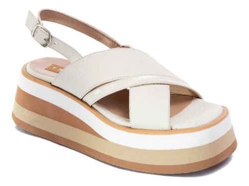 Sandalias Mujer Fiesta Cuero Plataforma Zapato Noche Vestir