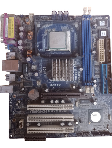 Motherboard + Micro + 2 Ram (leer Descripción)