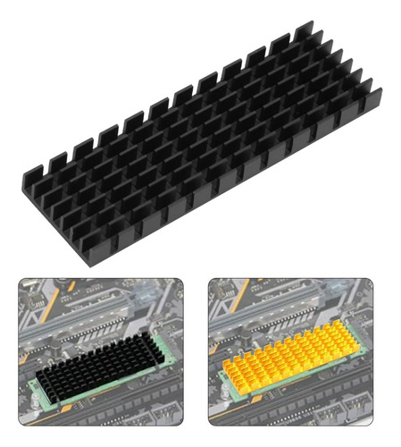 Disipador De Calor De Aluminio Para Ssd M.2 2280 Y Ps5