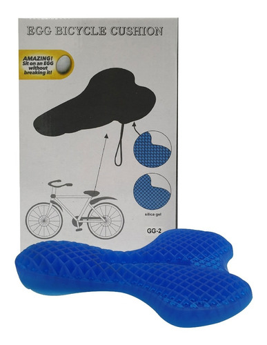 Cojín Gel Bicicletas Sillín Forro Funda Protector Asiento 