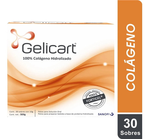 Gelicart Colageno Polvo Para Solucion Oral X 30 Sobres