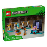 Blocos De Montar Lego Minecraft O Arsenal 21252