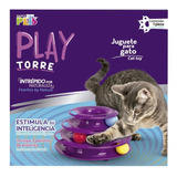 Fancy Pets Juguete Gato Play Torre Interactiva Con 3 Pelotas