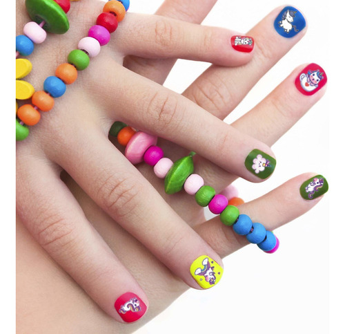 Adurself 12 Hojas De Pegatinas De Unicornio Para Uñas, Pegat