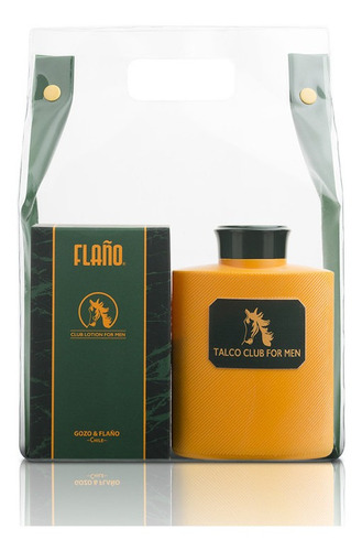 Set De 2 Piezas Flaño Edc 120ml + Talco For Men