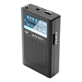 Receptor De Rádio Portátil Fm Pocket Com Antena Fmam Pointer