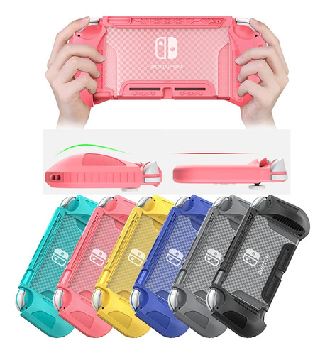 Funda Carcasa Protector Nintendo Switch Lite Varios Colores 