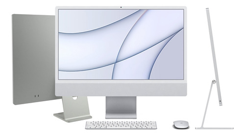iMac 24'' M1 2021 7 Núcleos, 8gb, 256gb Ssd - Silver