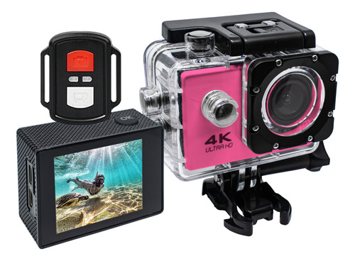 Camara Deportiva 4k Buceo Wifi Filmadora Accesorios Hd