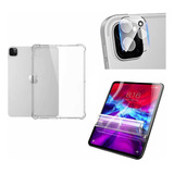 Carcasa Transparente Para iPad Pro De 11 2020/2021 + Laminas