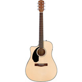 Guitarra Electroacustica Fender Cd-60sce Zurda Lh Natural