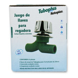 Llaves Tuboplus Rotoplas Empotrar Juego Maneral Regadera 