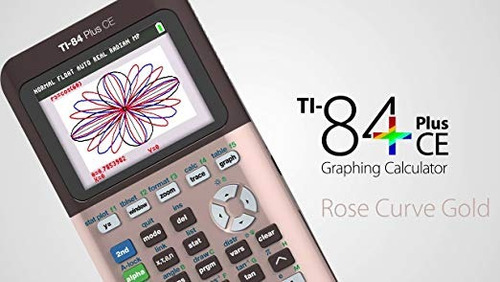 Ti-84 Plus Ce Calculadora Gráfica En Color, De Oro Rosa
