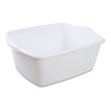 Sterilite 6588012 18 Cuartos De Galón, Color Blanco Dishpan