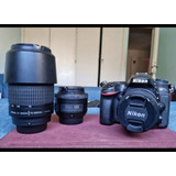 Camara Nikon D7100 + 3 Lentes