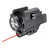 Lanterna Tática G2c G3c Com Mira Laser Vermelha Airsoft