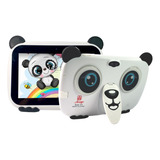 Tablet Infantil De 7  A13 De Panda 2+32gb De Almacenamiento