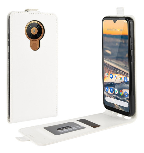 Funda De Piel Con Tapa Vertical Para Nokia 5.3 R64