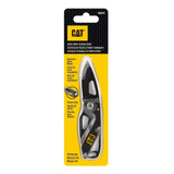 Cuchillo Navaja Plegable Cat 980265 Punta Curva