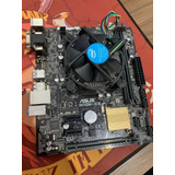 Processador Intel I5 7400 7º Ger. + Placa Mãe Asus H110m-cs