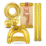 Poza Paquete Inflable Dorado Para Casa Completa  Tubo Fl.